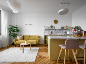 Апартаменты LetYourFlat Marble 1 Cпальня