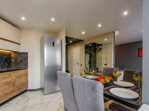 Квартира Изящная 1 комнатная с видом на Волгу