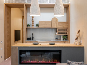 Апартаменты Top Rooms Дизайнерские Эко-Апартаменты с Камином Маяковская Патриаршие Пруды