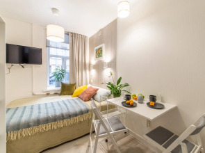 Апартаменты Monetka House Двухместная Студия с 2 окнами