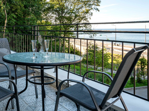 Апартаменты Балтик Апарт Терраса с видом на море