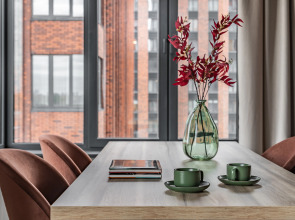 Квартира Moscow Deluxe Apartments Family Suite Silver Fountain