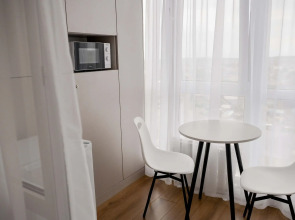 Апартаменты с панорамными окнами с шикарным видом на город 16 этаж