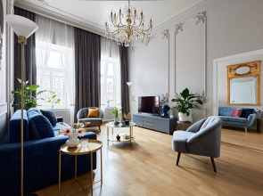 Апартаменты Minin Apartments с видом на Фонтанку 130 кв.м.