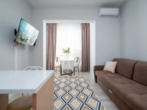 Квартира Евродвушка с потрясающим видом на горы