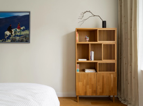 Апартаменты с балконом рядом с Матвеевским садом.