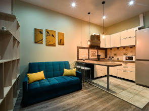 Квартира Просторная и уютная студия