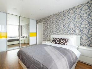 Апартаменты для 4 гостей у метро Купчино с Кондиционером