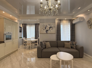 PK DESIGN - двухкомнатная квартира с отдельной спальней