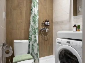 Апартаменты Уютная студия на 2х с видом на город