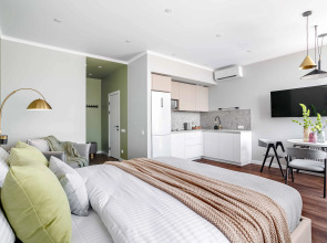 Апартаменты Оливковая студия с видом на море