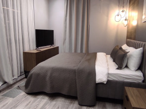 Апартаменты Охта Парк Adventure Де Люкс с сауной