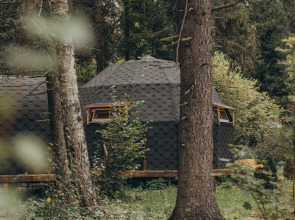 Шале Сфера Агат в лесу на Живописной улице