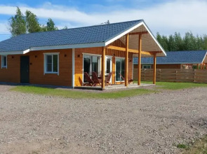 Гостевой дом с сауной вблизи реки и озера Ладоги Лисий берег