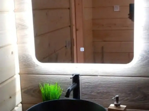 Частный дом Традиция отдыха - дом у озера c баней и купелью