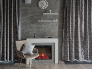 Апартаменты с 1 спальней в Охта Парке