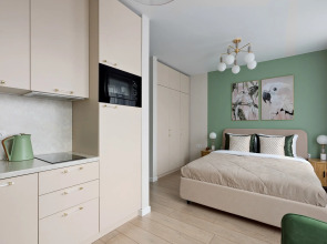 Квартира в новом доме у метро Балтийская