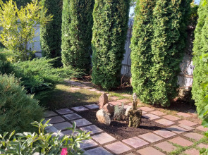 Апартаменты с зоной барбекю и бесплатной парковкой