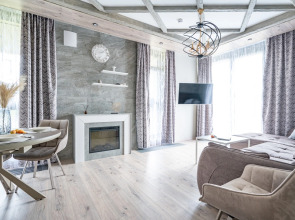 Апартаменты с 1 спальней в Охта Парке