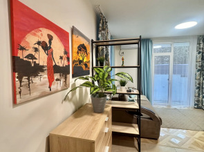 Квартира Студия в олимпийском парке с террасой