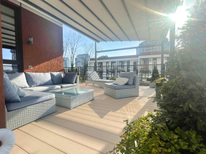 Апартаменты Casablanka Hit с большой террасой  с видом на море