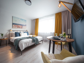 Апартаменты НОВИНКА Ocean Vibes 15 минут от DME!