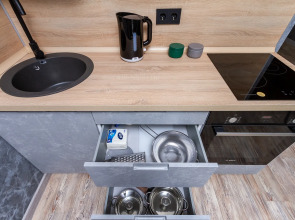 Квартира 2к Andora-apart в центре с видом на город