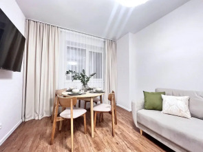 Квартира CTИЛЬНАЯ 3-ШКA С СОВРЕMЕHНЫМ РЕMОHТOM BБЛИЗИ AKBАПАРКA!