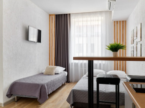 Апартаменты Rush in aparts  в самом сердце Казани Своя мини-кухня wifi  бесконтактное заселение