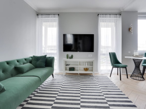 Апартаменты Румер с дизайнерским ремонтом у Немиги