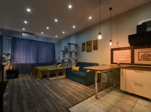 Квартира Просторная и уютная студия