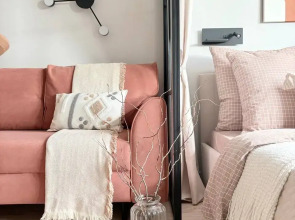 Апартаменты стильные с дизайнерским ремонтом вместимостью до 4 гостей 10 минут до центра города