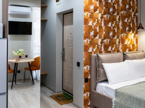 Апартаменты Морент с ярким интерьером в ЖК Сорренто Парк