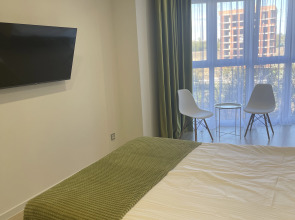 Апартаменты в Центре на Набережной с Видом на Реку