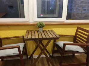 Апартаменты Уютная Студия с Балконом