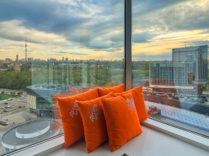 Апартаменты 2 комн. De Luxe YES с видом на ВДНХ и Останкино