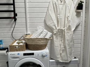 Частный дом Уютный дом в стиле барнхаус, с сауной, недалеко от реки