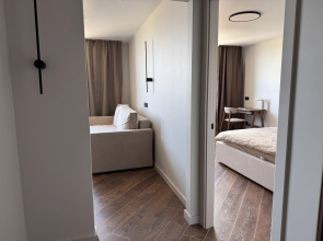 Квартира Новая 1-комнатная квартира с видом на Волгу