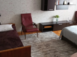 Квартира 1 Комнатная Квартира с Двумя Раздельными Кроватями в Центре Пущино