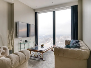 Топовая трешка с видом на город и изолированными спальнями