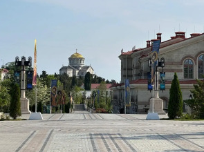 Квартира КакДома Античный 12а-63 в Севастополе 1-ком у пляжа Омега