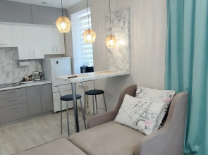 Квартира Новая Cовременная Cтудия с Видом на Рощу