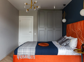 Квартира Piter Apartments двухкомнатные с кондиционером рядом с Лахтой