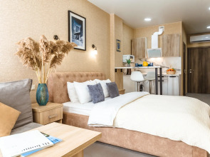 Апартаменты Премиум Студия Голубые Дали 9 B-Flats