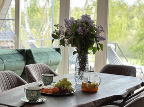 Частный дом Большой афрейм на Березовой