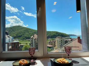 Апартаменты в стиле бохо с видом на море и горы