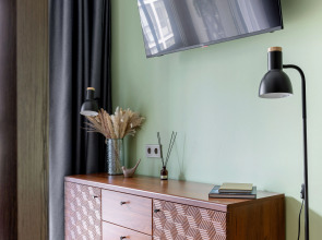 Апартаменты Hvoja в комплексе с бассейном на берегу Финского залива