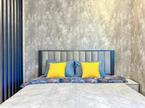 Квартира Уютная студия с балконом в новом доме Крымск Хоум