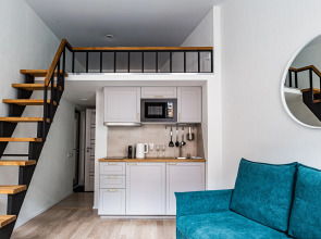 Апартаменты LetYourFlat "Aquamarine" студия