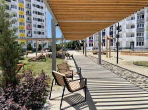 Апартаменты Морент с дизайнерским ремонтом в ЖК Фрукты